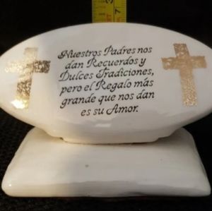 Hand Crafted Ceramic Decor Spanish Prayer